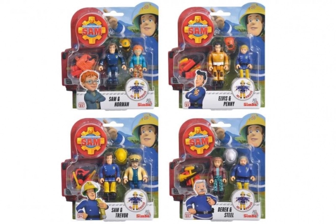 Figuren Feuerwehrmann Sam, Set mit 2 Figuren