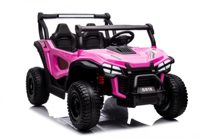 Elektrisches Kinderauto 4x4 Rosa