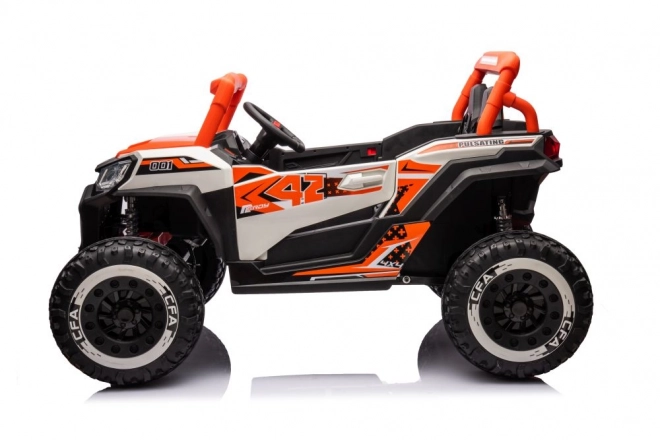 Elektrisches Auto Buggy Orange 4x4 24V