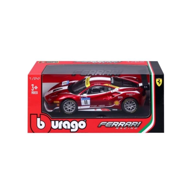 Bburago Ferrari Racing 488 Challenge Modellauto