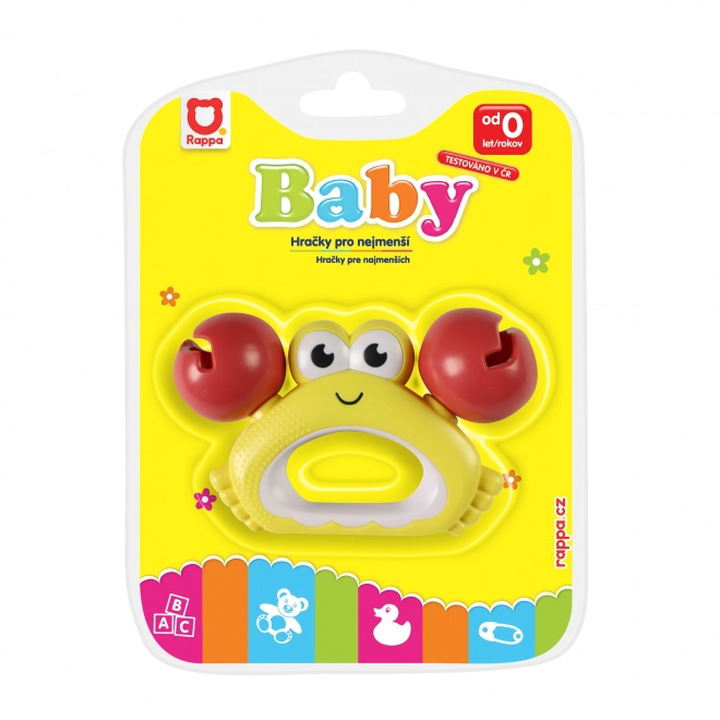 Bunte Rassel Krabbe