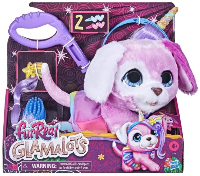 FurReal Friends Glamalots Pink Hund