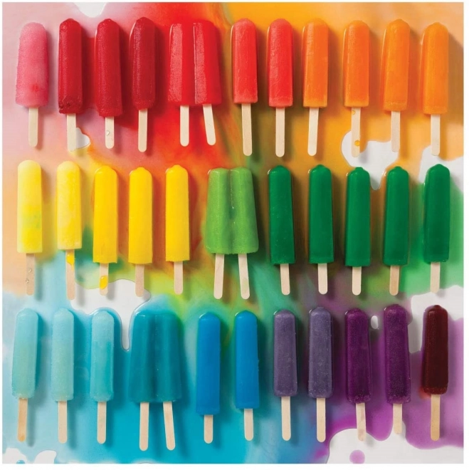 Puzzle GALISON Regenbogen-Eis am Stiel 500 Teile