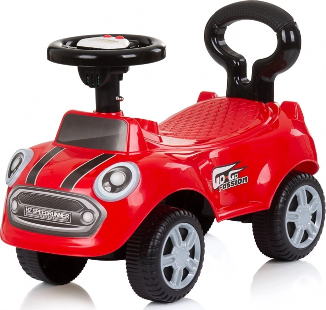 Chipolino Rutscherauto mit Melodien GO-GO Gelb – Rot