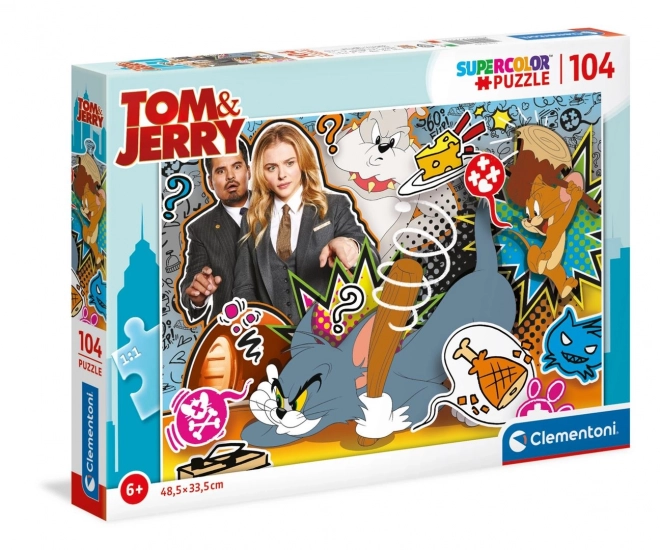 Puzzle 104 Teile Tom & Jerry