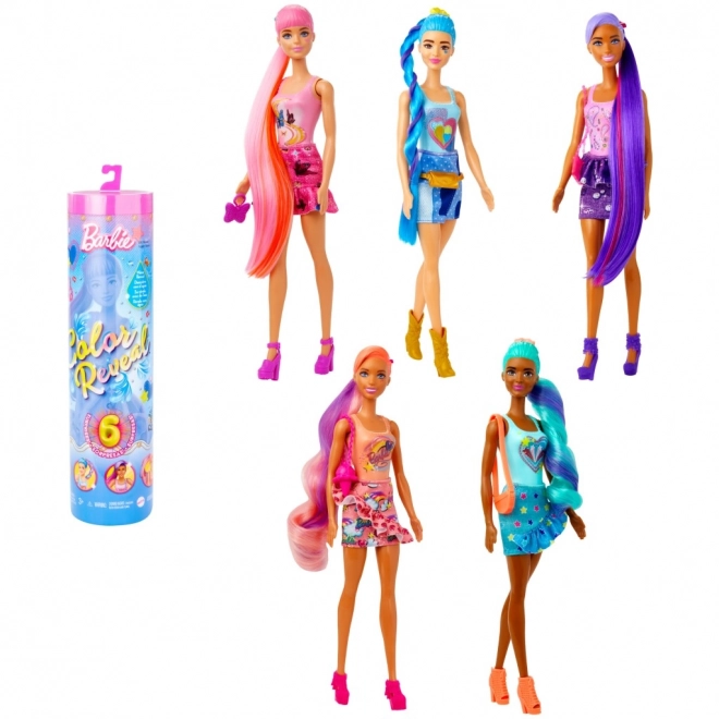 Barbie Color Reveal Jeans Outfit Puppe