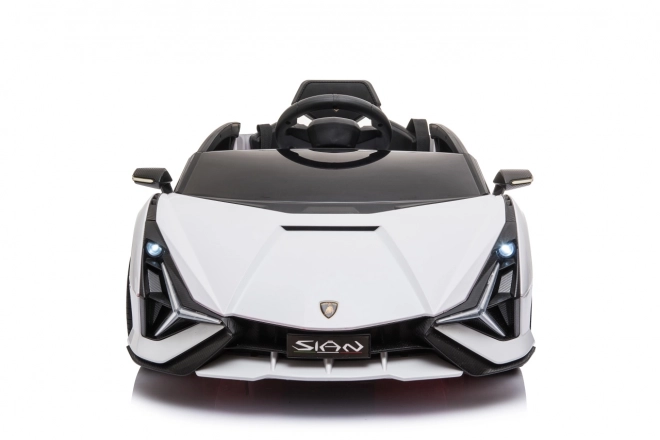 Lamborghini SIAN Kinderauto mit Batterie und Fernbedienung – Weiß