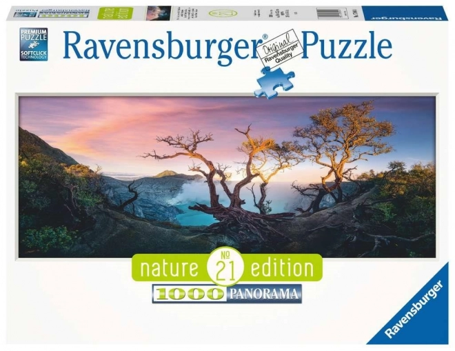 Ravensburger Panorama-Puzzle Schwefelsee am Ijen, Java