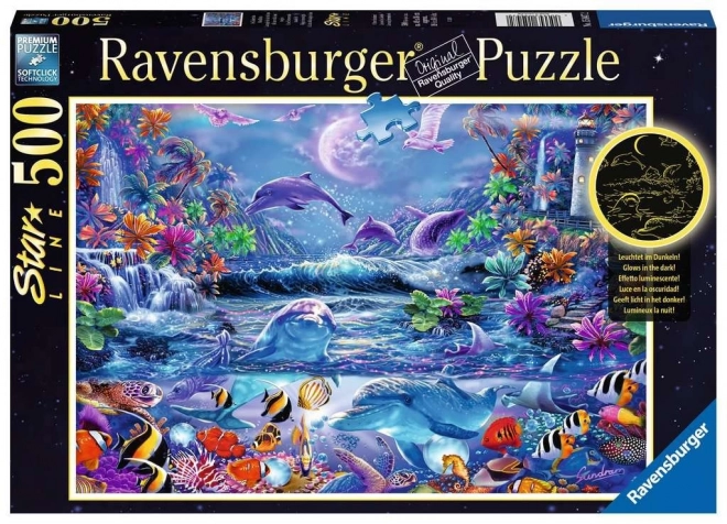 Ravensburger Leuchtendes Puzzle Magischer Vollmond 500 Teile