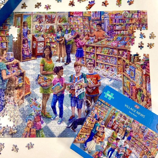 Gibsons Puzzle Nachrichten aus dem Dorf 1000 Teile