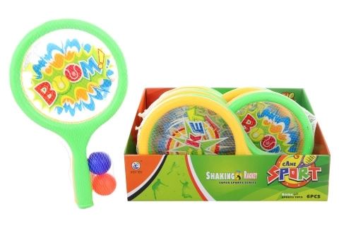 Badminton Set mit Schlägern und Bällen