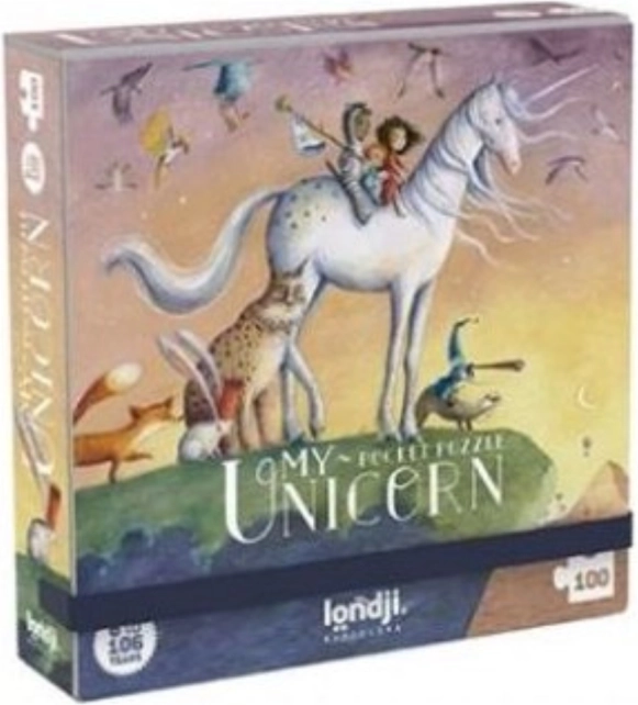 Londji Taschen-Puzzle Einhorn - 100 Stk.