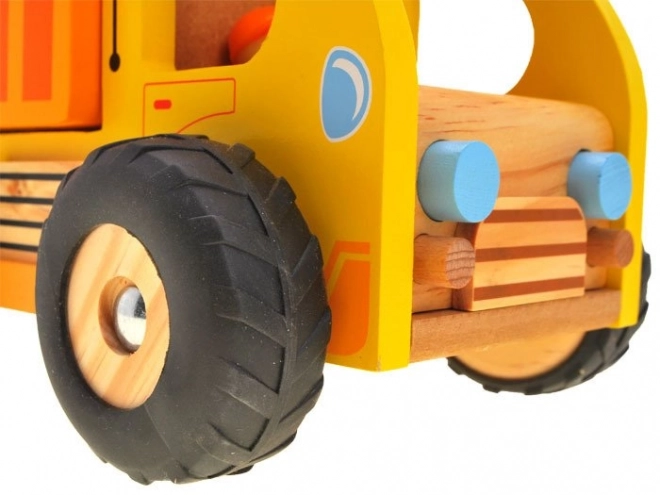 Holz Kippwagen und Müllwagen Spielzeug