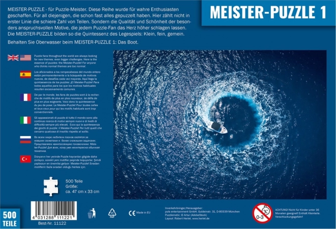 Meister-Puzzle 1: Schiff 500 Teile