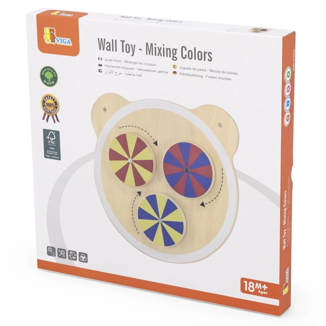 Holzbären-Wandspiel für Kinder