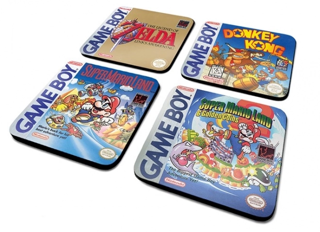 Gameboy Untersetzer Set