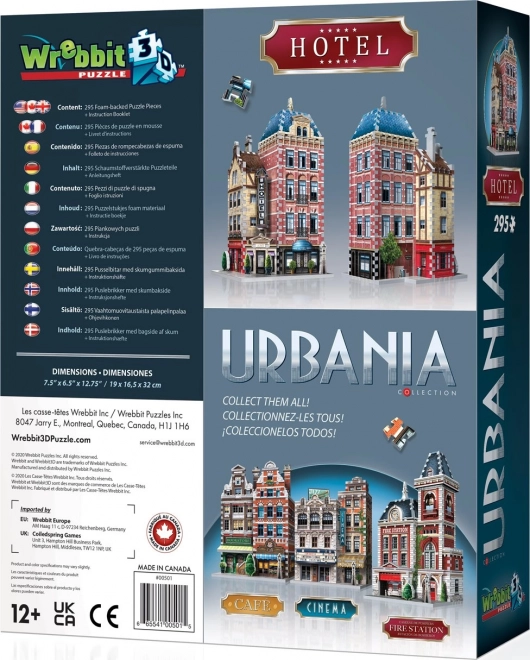 Wrebbit 3D Puzzle Urbania: Hotel