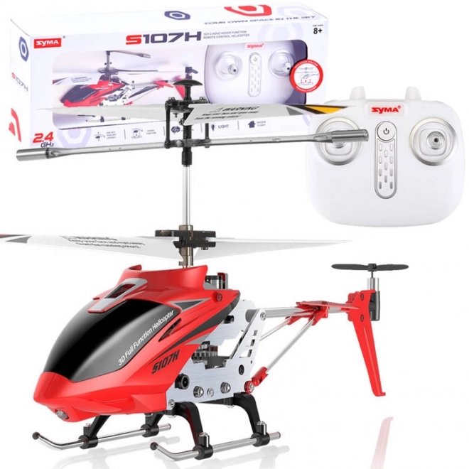 Ferngesteuerter Helikopter Syma S107H – Rot