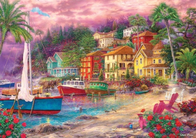 Purpur Küstenpuzzle 3000 Teile