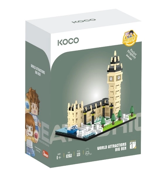 Bausatz KOCO Big Ben 523 Stück