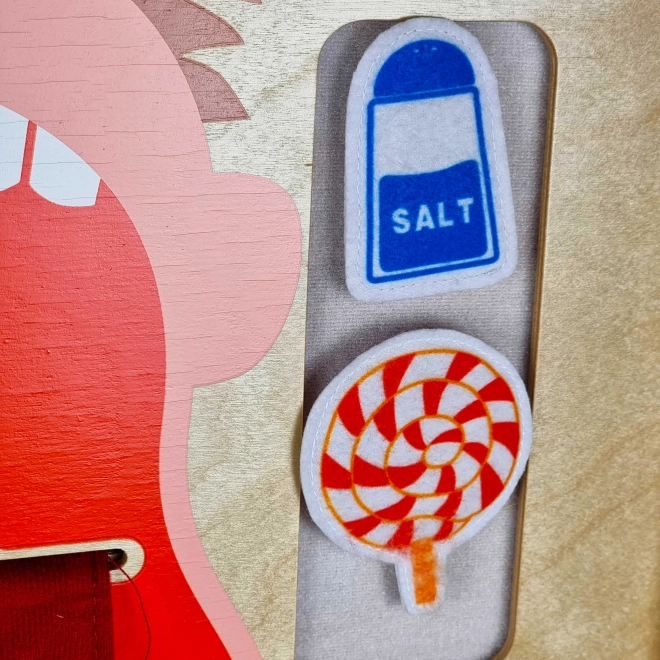 Masterkidz Wand-Sensoriktafel Mundhygiene Montessori