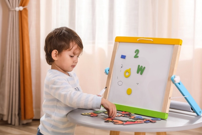 Holz-Magnettafel für Kinder