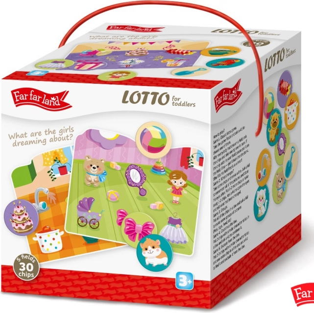 Far Far Land Lotto für Mädchen