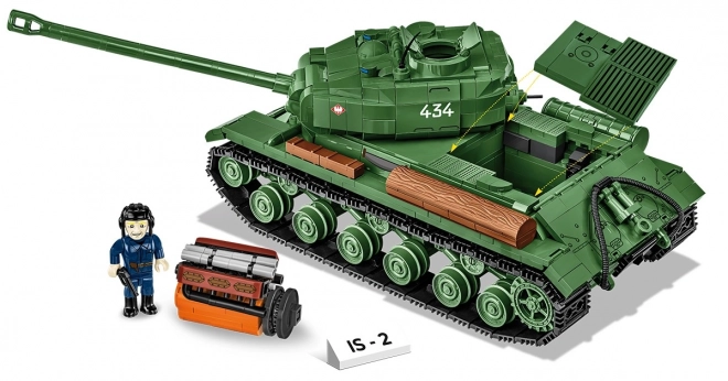 Cobi Zweiter Weltkrieg Panzer IS-2 Modellbausatz