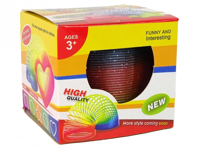 Zauberhaft verrückte Regenbogen-Brokatfeder Frühling