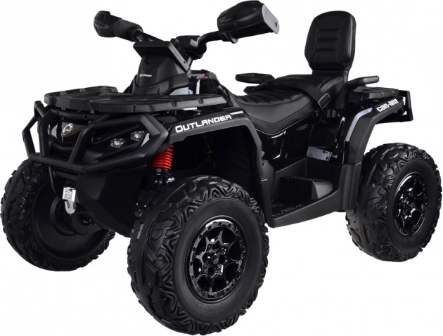Elektrisches Kinder-Quad CAN‑AM OUTLANDER 4x4 mit LED-Panel 24V – schwarz