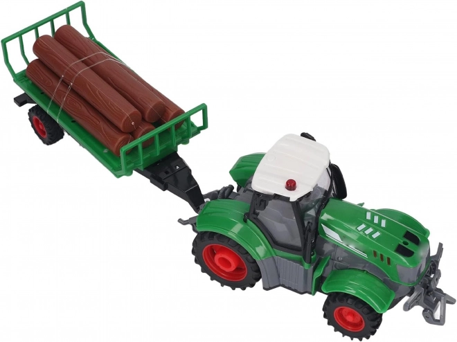 Traktor mit Anhänger und Fernbedienung - Maßstab 1:24