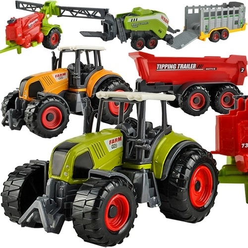 Großes Landwirtschaftsfahrzeuge-Set