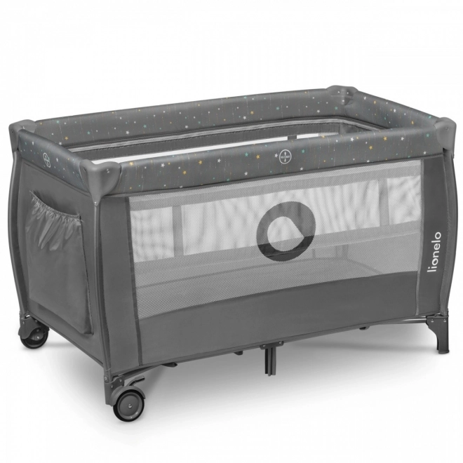 Reisebett Lionelo Stefi Plus grau multicolor
