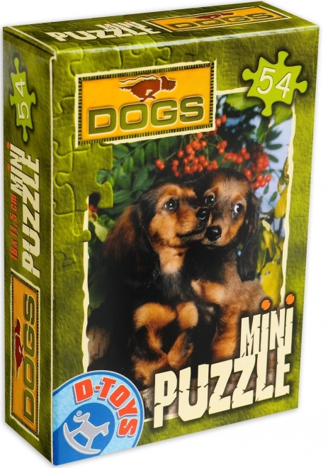 Mini-Puzzle Skye Terrier 54 Teile