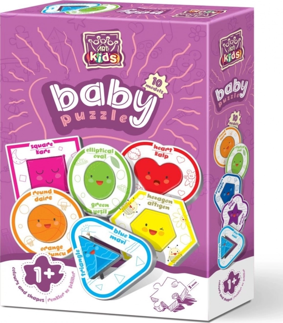 Baby Puzzle Farben und Formen