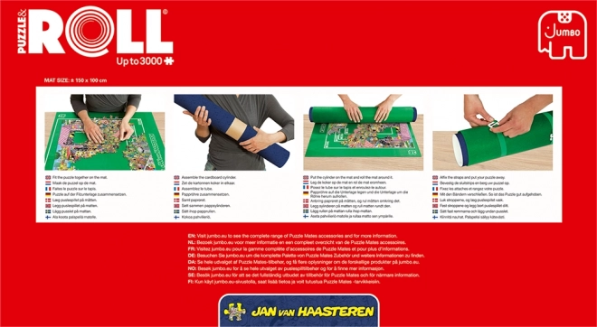 Jumbo Puzzle-Rollenmatte für 1000-3000 Teile