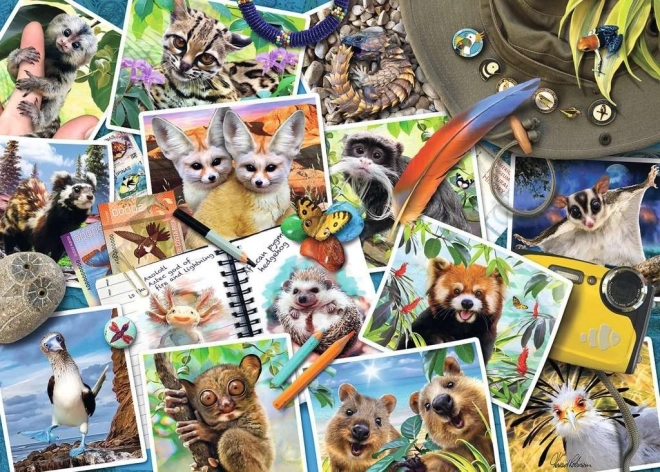 Ravensburger Puzzle - Tiere auf Reisen 1000 Teile