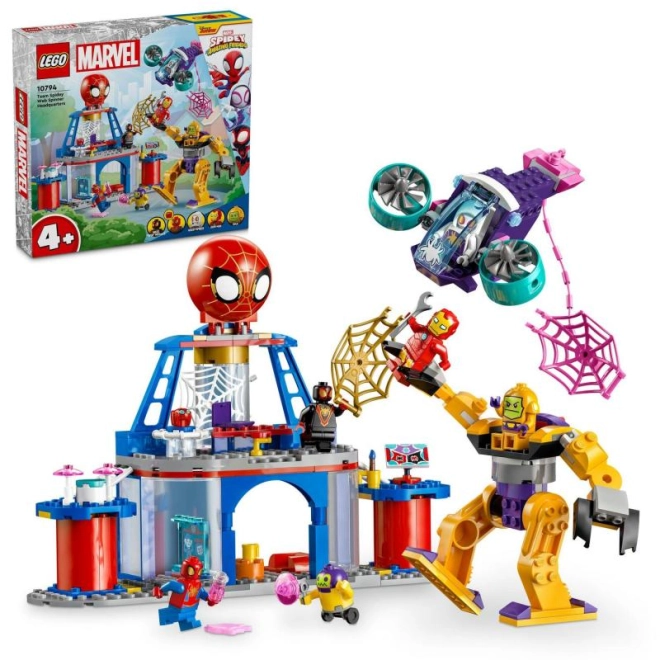 Lego Spidey Superkumpels Hauptquartier