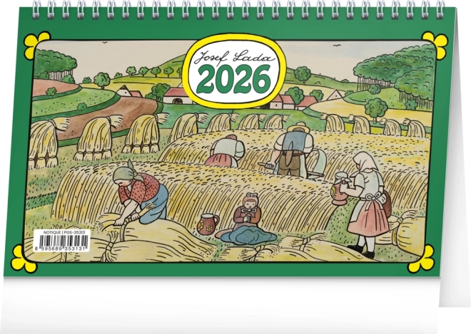 Tischkalender Josef Lada 2026