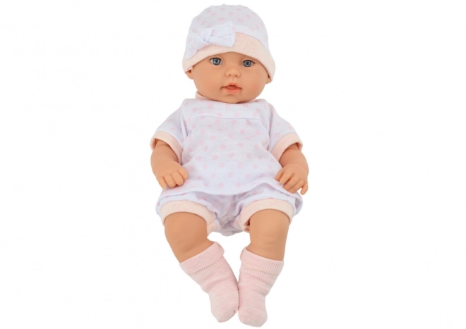 Baby Puppe mit Schlafanzug und Accessoires