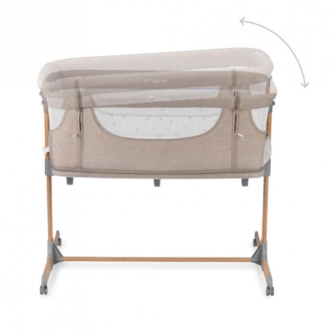 Multifunktionales Babybett MoMi Smart Bed 3 in 1 Beige