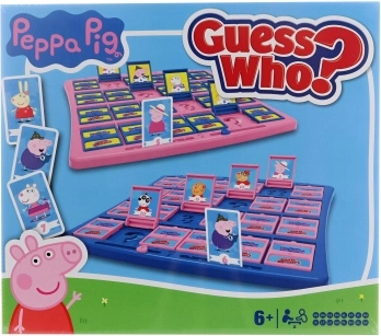 wer ist es? peppa pig – gesellschaftsspiel für kinder