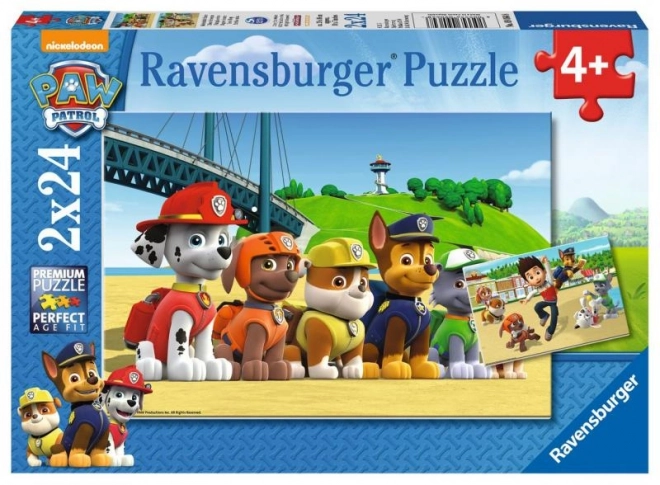 Tlapková Patrola Heldhafte Hunde Puzzle-Set