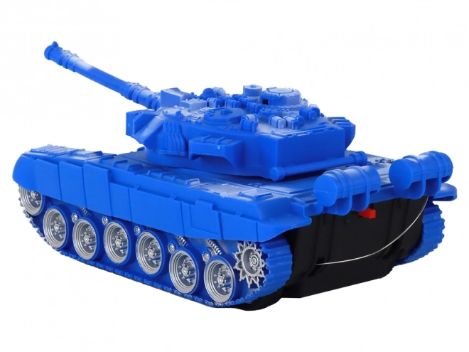 RC Panzer Ferngesteuert Blau mit Licht und Sound