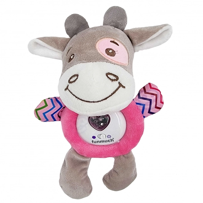 Interaktiver Plüschbabybulle mit Licht und Ton