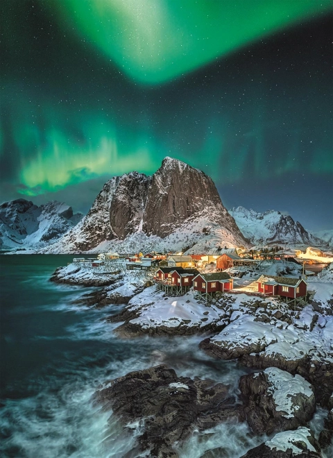 Puzzle Lofoten Norwegen 1000 Teile