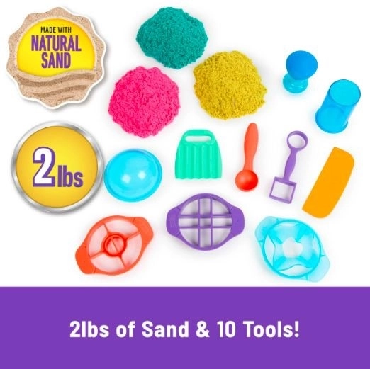 Satisfaktions-Set Kinetic Sand