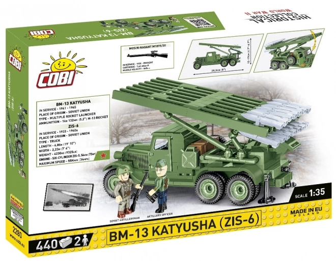 Konstruktionsset BM-13 Katiusha (ZIS-6)