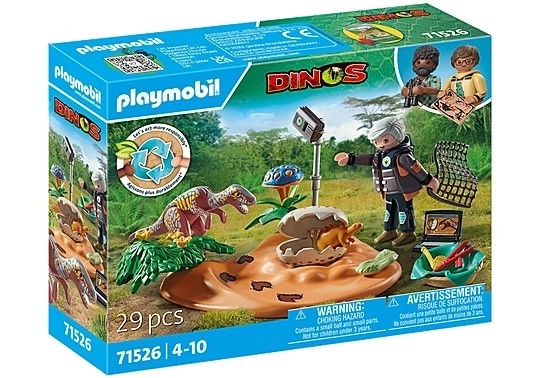 Playmobil Stegosaurus Nest und Eierdiebstahl