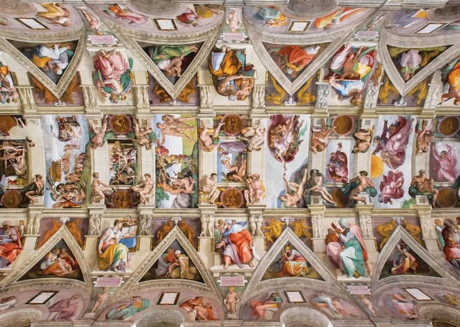 Puzzle Sixtinische Kapelle 1000 Teile